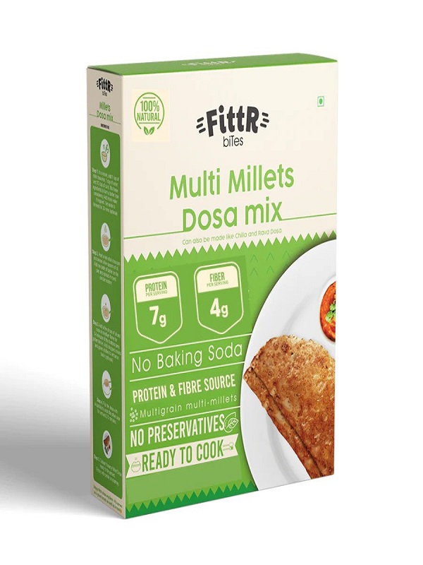 Multi Millets Dosa Instant Mix | Healthy Breakfast  ( Pack of 2)